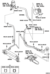 4440204030-COOLER SUB-ASSY, POWER STEERING OIL, NO.1