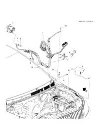 13295302-Cable, alternator & starter (incl 32)