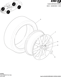 4G431K024BD-Nut, Wheel, M14 x 2.0