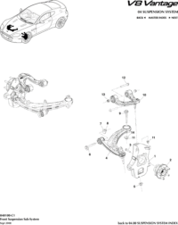 BG333K186AA-KNUCKLE ASSEMBLY FRONT WHEEL RH