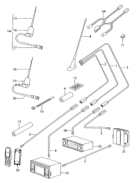 3BD035550-Antenna cable