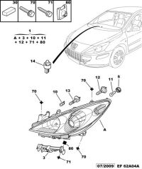 6208G4-Headlamp assy