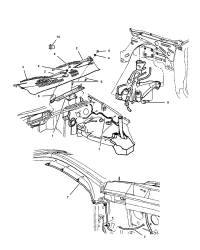 4806312AA-(F)(S)NOZZLE WINDSHIELD WASHER