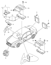 4G0907217A-Camera, front driver assistance system