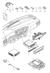 4G0035766E-Control unit-I /s MMI 3G