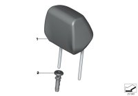 52107328693-Headrest artificial leather