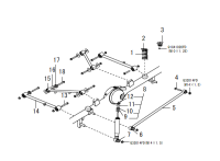 2912012K00-Support, coil spring, upper