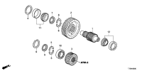 232415RG000-Gear, secondary drive