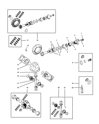 5252508-FRONT CONSISTS OF BEARING AND CUP