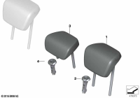 52207945681-Headrest artificial leather outer