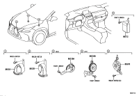 8657078020-Speaker assy, vehicle intrusion