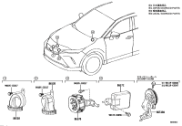 865700R010-Speaker assy, vehicle intrusion