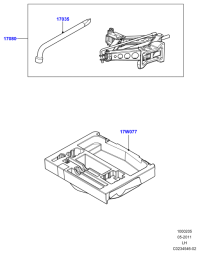 LR028800-Jack assy-roof height