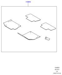 LR045097-KIT - CARPET MATS ALPACA