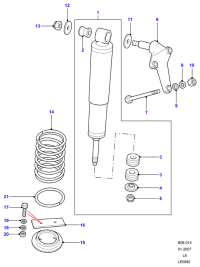 NRC5593-Bush, shock absorber mounting