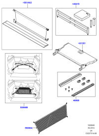 VPLVS0102-Rack assy-luggage