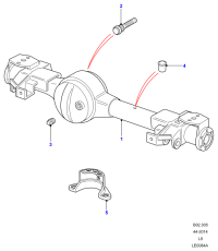 LR068822-Bracket - Axle Mounting