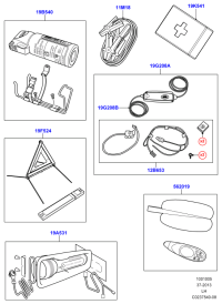 VPLVS0122-Bracket assy-fire extinguisher