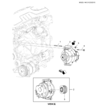 23321887-Alternator, (label 23321887) (incl. 9)