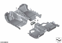 51477990573-Partition, baffle duct, rear lh