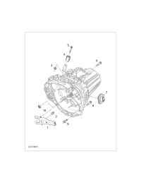 C00001660-Fork assy-clutch release