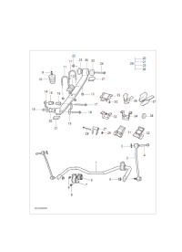 C00074818-REAR STABILIZER BAR CONNECTI