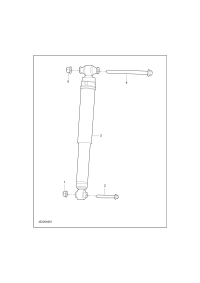 C00087446-Absorber, rear suspension