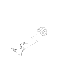 3QG612041E-Pipe, vacuum w/check