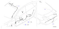 241242GG0D-Harness, r. fr. door