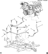 22790848-HOSE,P/S GR INL(INCLS 10)(ACDelco #22790848)