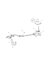 10472316-Actuator assy-mnl shift