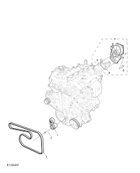 10077088-Belt, front end accessory drive