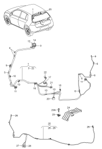 5G0971175-Cord, adapter