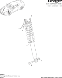 CG4318B036AA-ASSY FRONT DAMPER COMPLETE COUPE