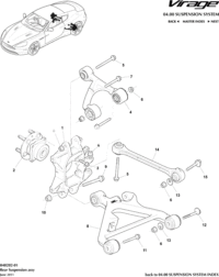 BG435B551AA-Arm Assy, Rear Toe Control