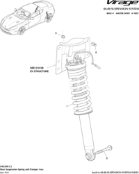 CG4318W002CA-REAR SPRING & DAMPER ASSEMBLY