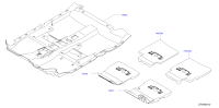 749762GG0A-Pad assy-floor, rh