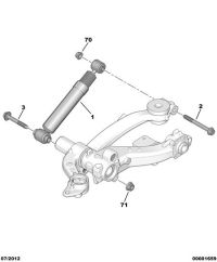 5206V8-SHOCK ABS COMPL RSL