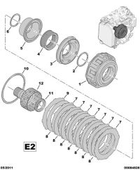 231517-Clutch return assy-ata
