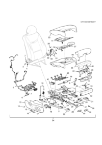 22788877-Buckle assy-fr seat belt