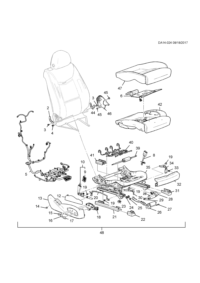 22885518-Kit, air bag, front passenger perception module (w/w) (without heating) (incl. 6,42)