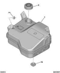 4009L6-Cap, hydraulic reservoir