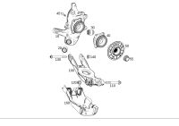 2933570000-Flange, rear axle wheel