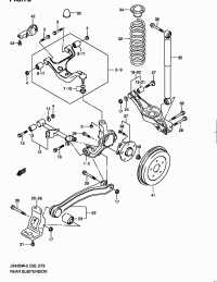 4620165J00-ARM ASSY, RR SPNSN UPPER RH