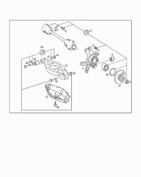 2103504408-Bracket assy-wheel