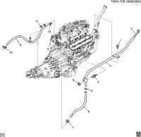 26020642-SEAL,TRANS FLUID FIL TUBE(PART OF 6)(14.5MM I.D.)(6.635)(ACDelco #26020642)