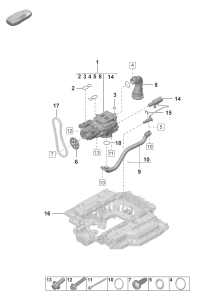 0PB115189-Grommet, oil pump
