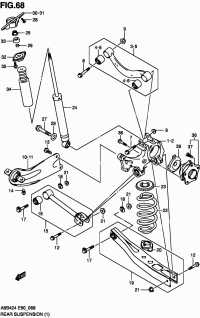 4620257L00-ARM ASSY, RR SPNSN UPPER LH