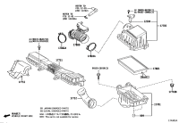 17751F2030-INLET, AIR CLEANER, NO.1