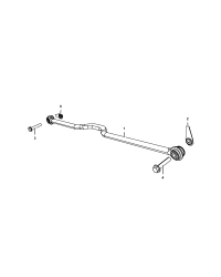 68320342AA-TRACK BAR REAR